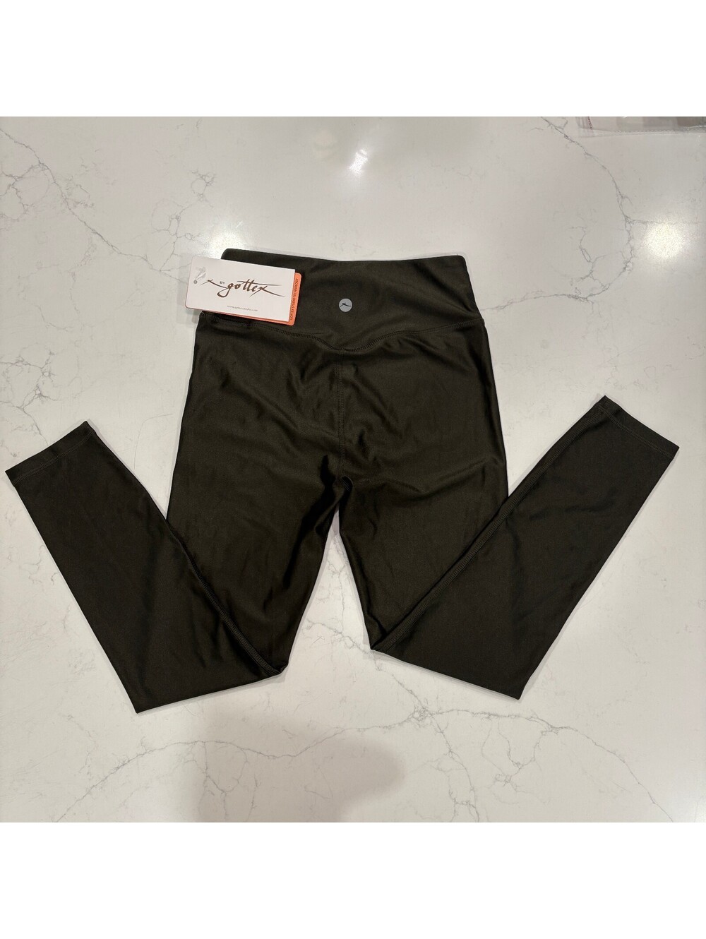 Gottex Studio High Rise Black Performance Leggings Women's Size Small NWT